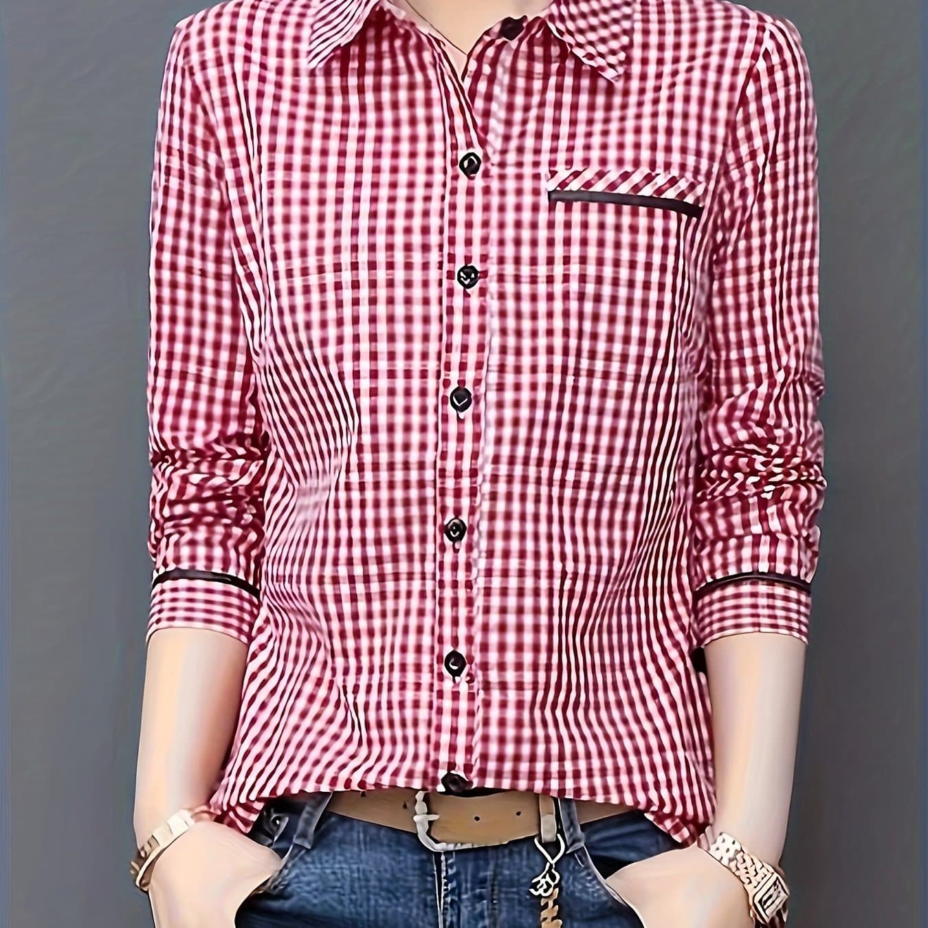 TEMU Spring And Autumn Fashion Shirt