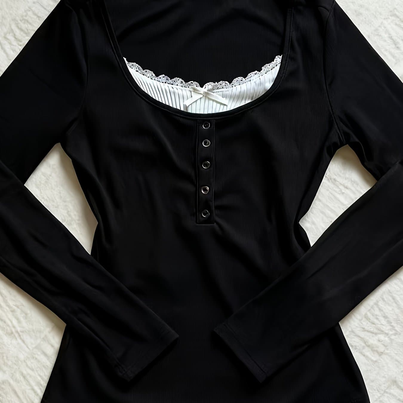 TEMU 2025 Spring/summer Long Sleeve T-shirt