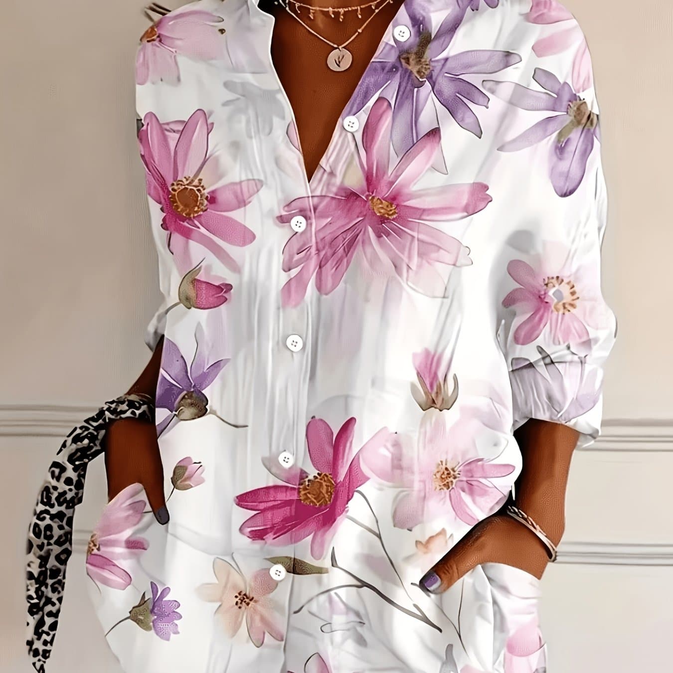 TEMU Fashion Women's Spring/summer Shirt Top