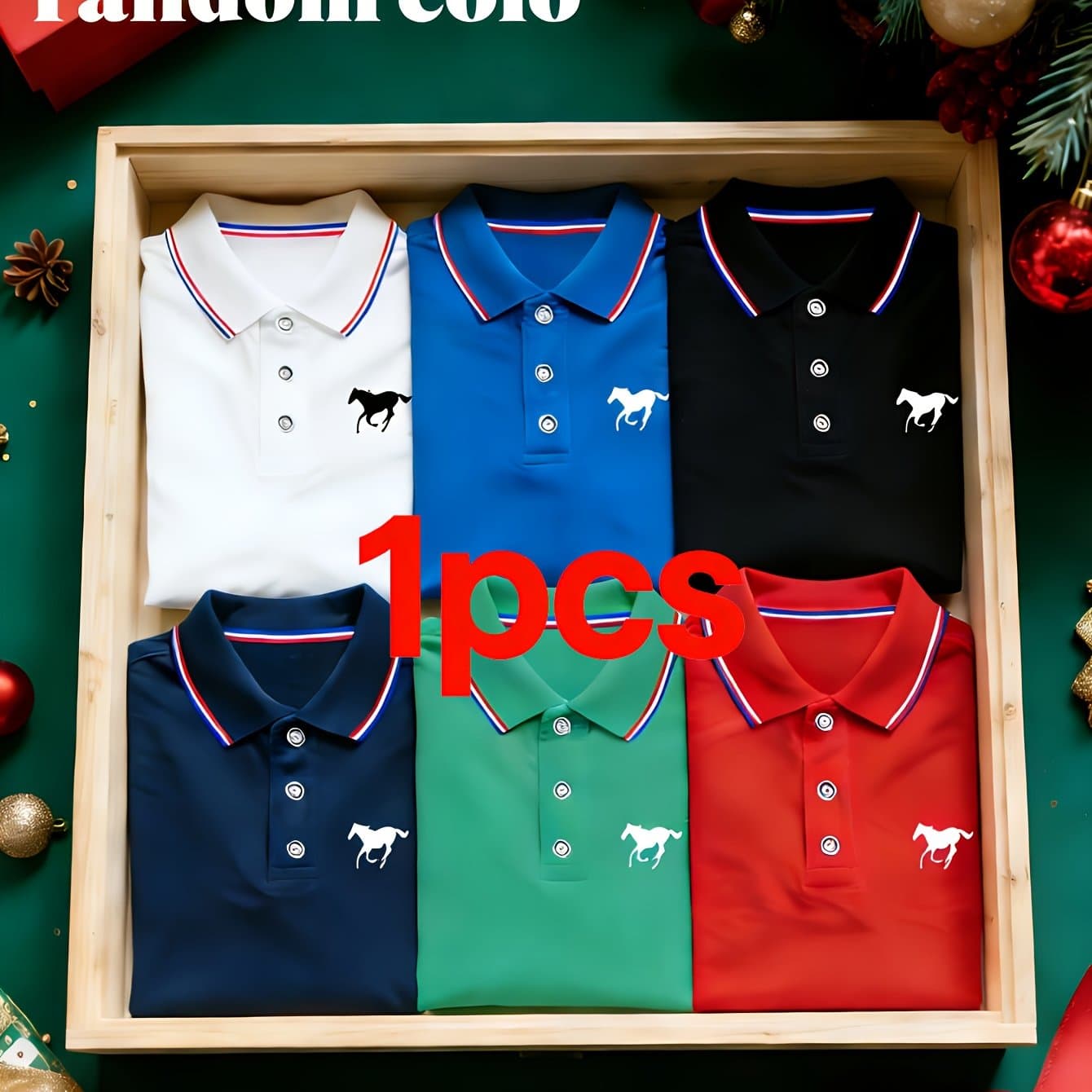 TEMU A Random Color Shirt For Men; Perfect For Casual For Home Use; Features Solid Short Sleeves With A ; Contrasting Collar; Comfortable For Everyday Wear Or Golfing