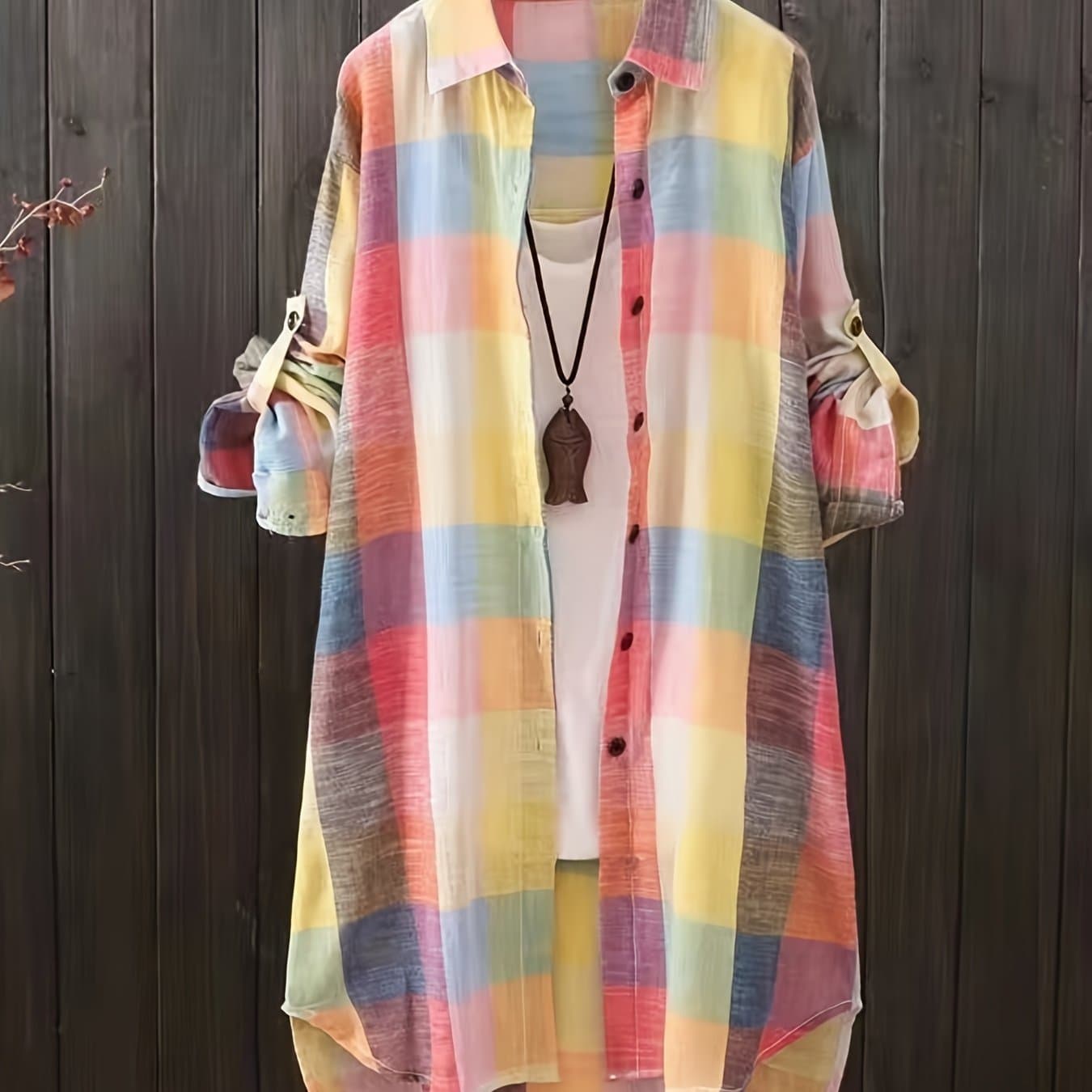 TEMU Plus Size - Plus Size - Women's Shirt Chic Women Blouse Elegant And Women's Blouses New In External Clothes Korean Style