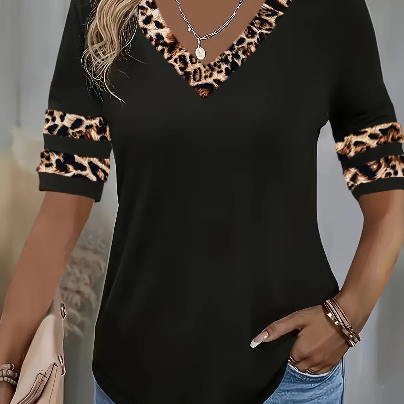TEMU Women's Elegant Summer Short Sleeve