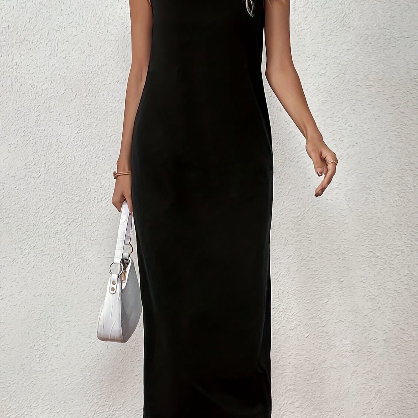 TEMU Solid Dress