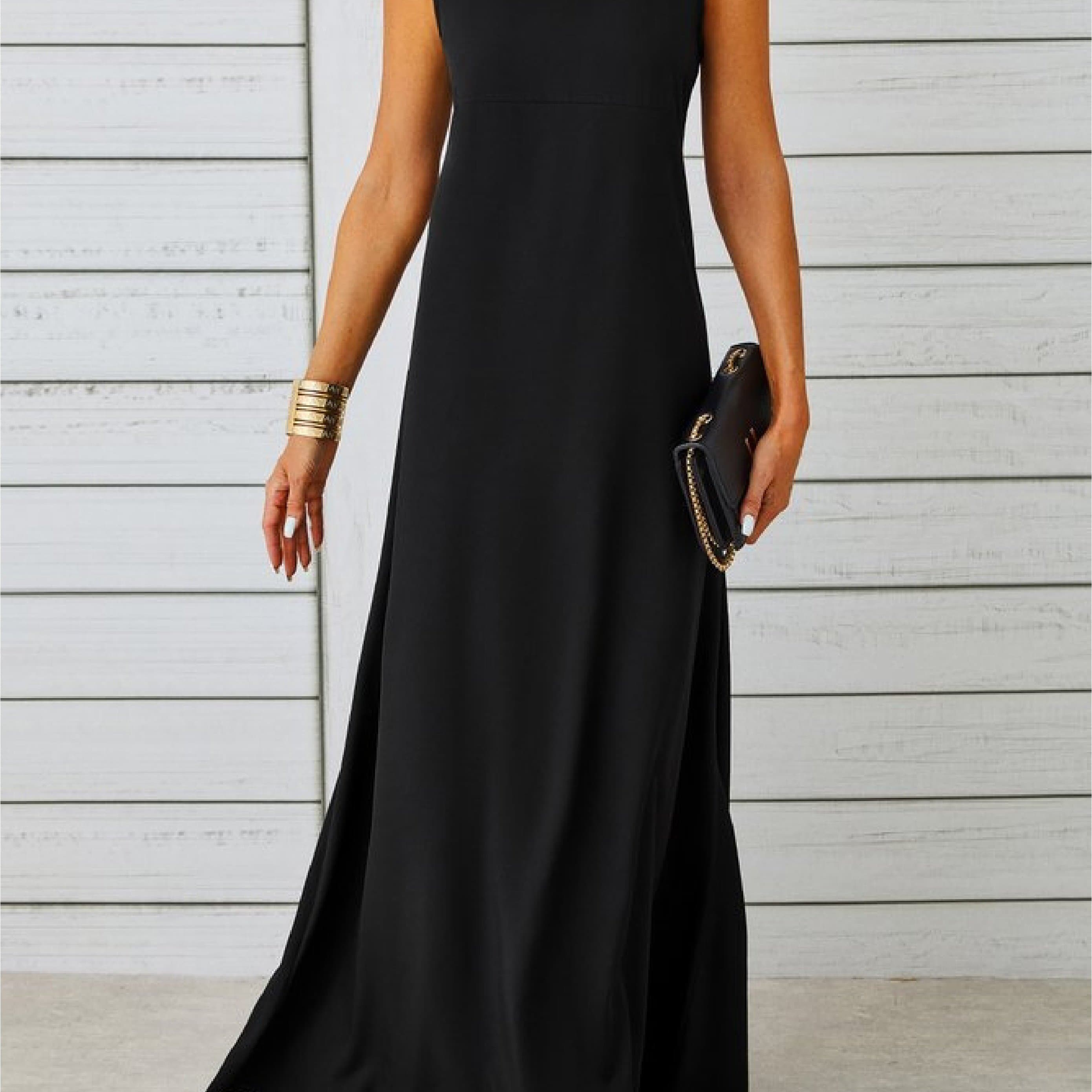 TEMU Elegant Sleeveless Dress