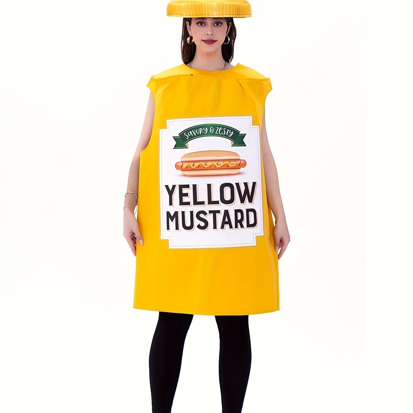 TEMU Yellow Mustard Clothing
