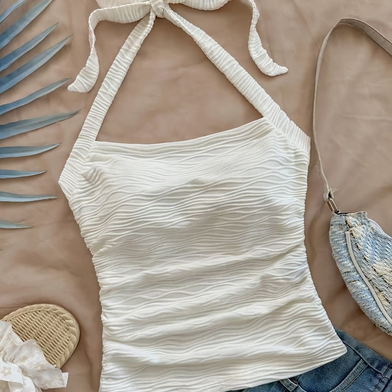 TEMU Directional Edition + Yudomi Halter Neck Strapless Tank Top