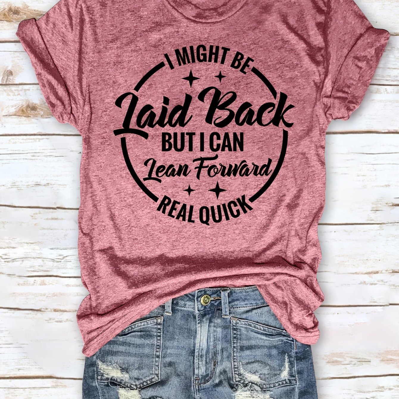 TEMU I Back But I Can Quickly Lean Into Your Shirt, Fun T-shirt