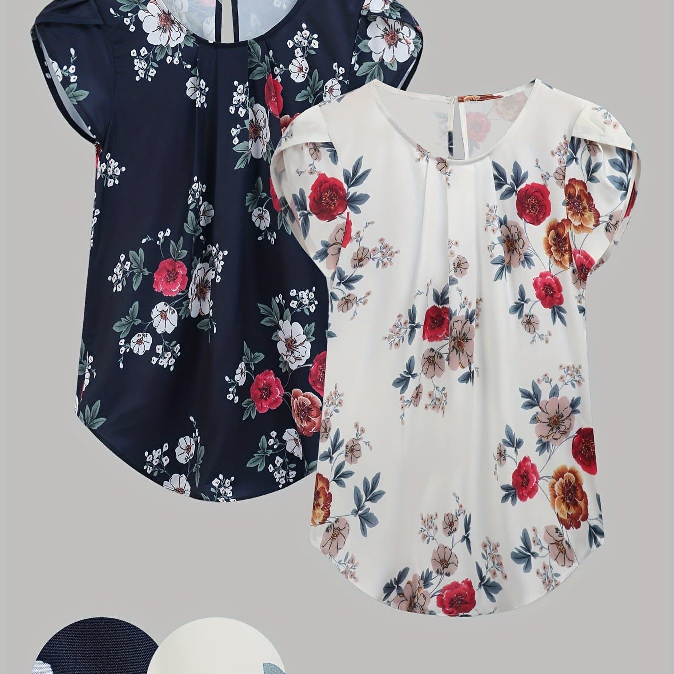 TEMU Women Set Printed Shirt