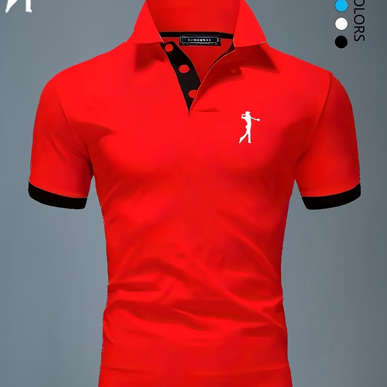 TEMU [ Water Obm] Men's Summer Breathable Shirt Casual Short Sleeve Business Versatile
