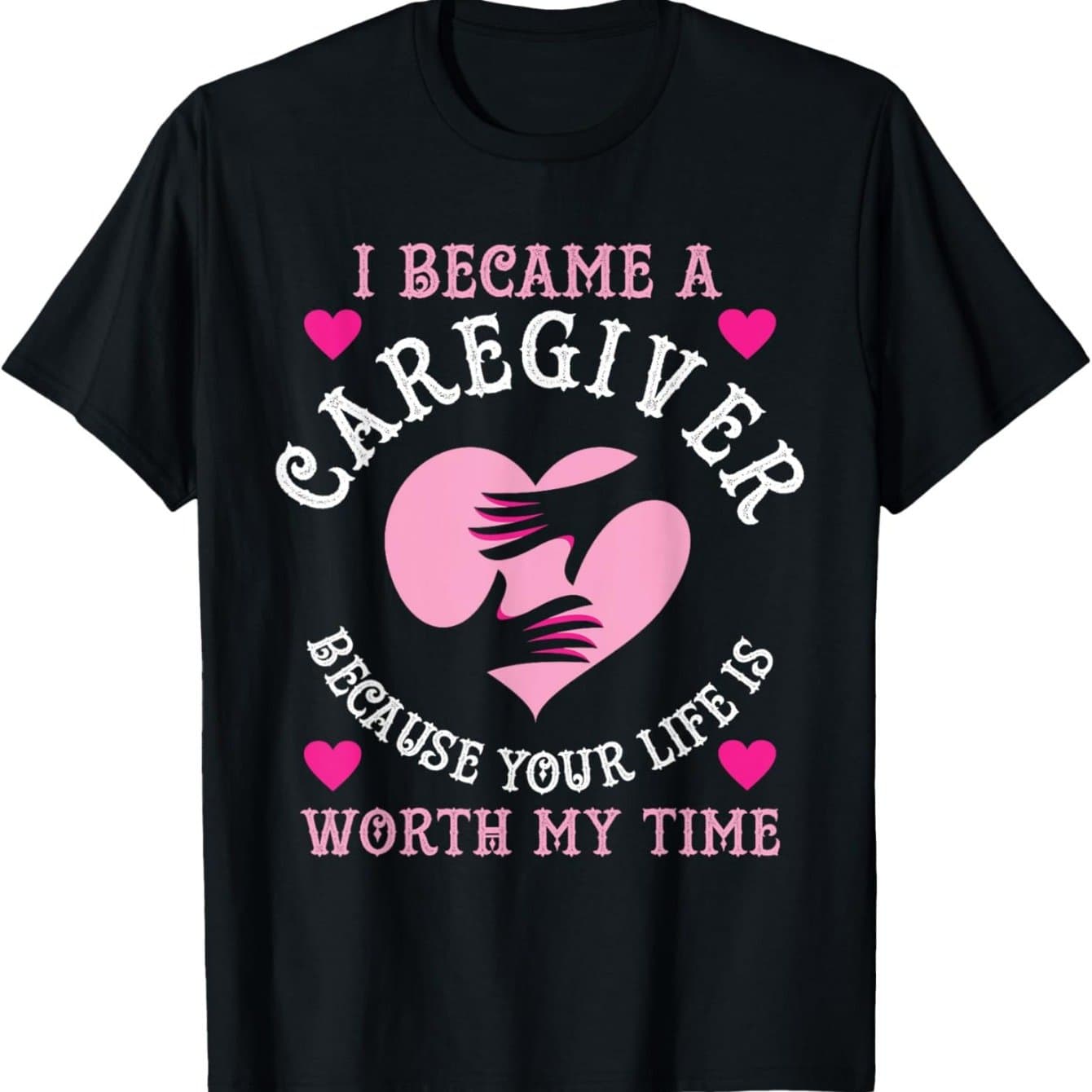 TEMU I A Funny Nurse Gift T-shirt, Crew Neck, Ultra Soft, Breathable 100% Gift For Thanksgiving Christmas Men Women Dad Mom