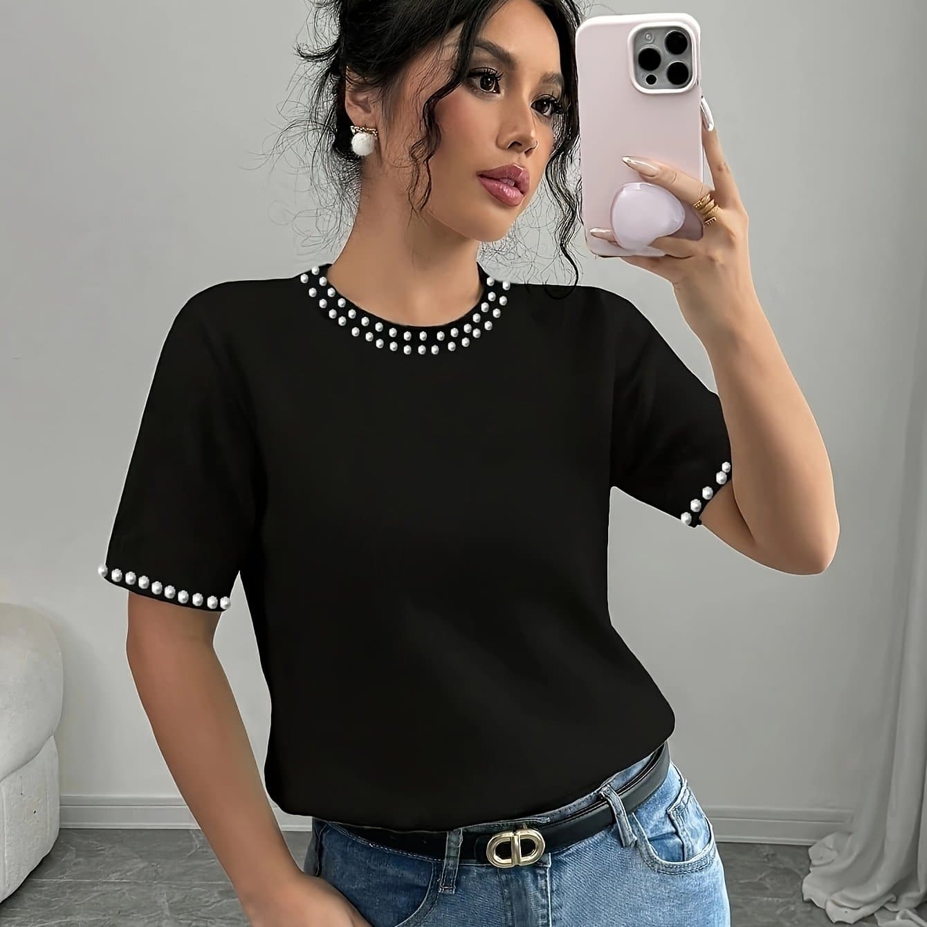 TEMU New Women's Fashion Casual T-shirt