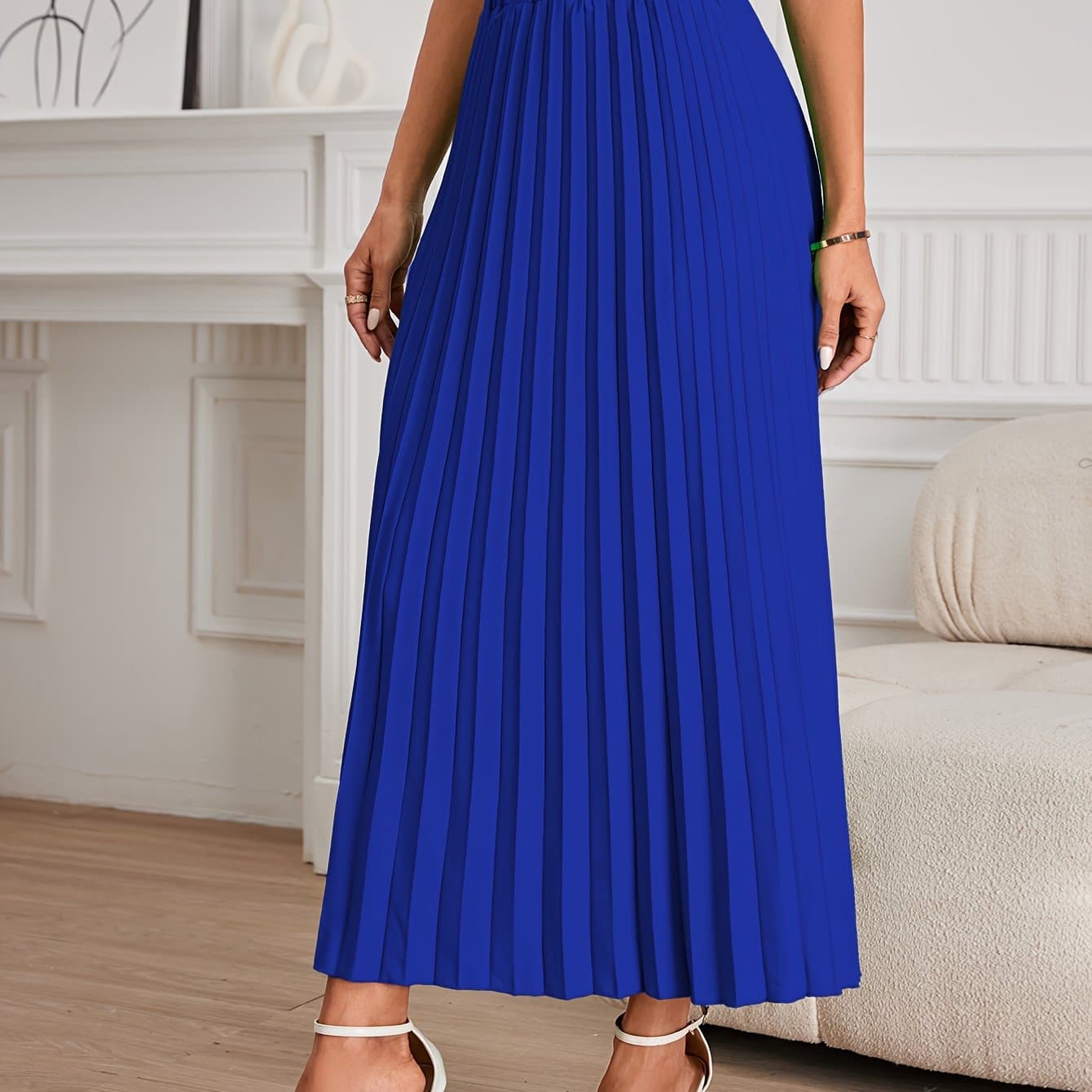 TEMU Women's Pleated Skirt