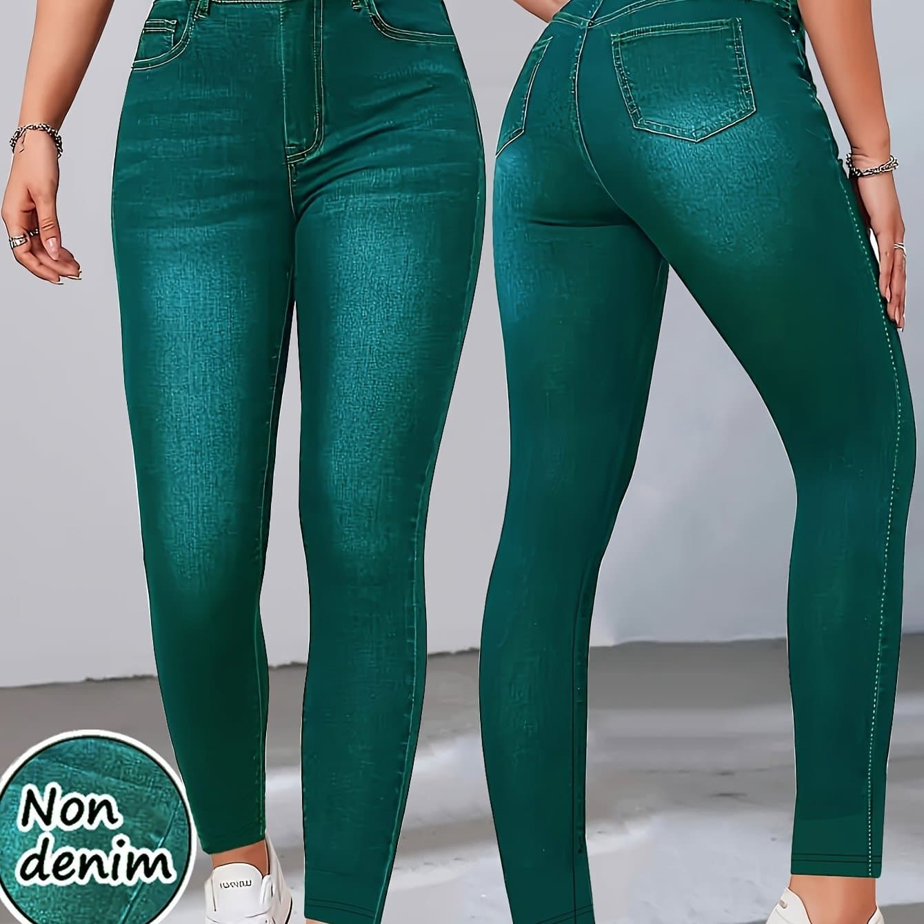 TEMU New Style Suitable For All , As Casual Or Formal, Machine Washable, Comfortable And Stylish High-end Leggings, , Perfect For Everyda
