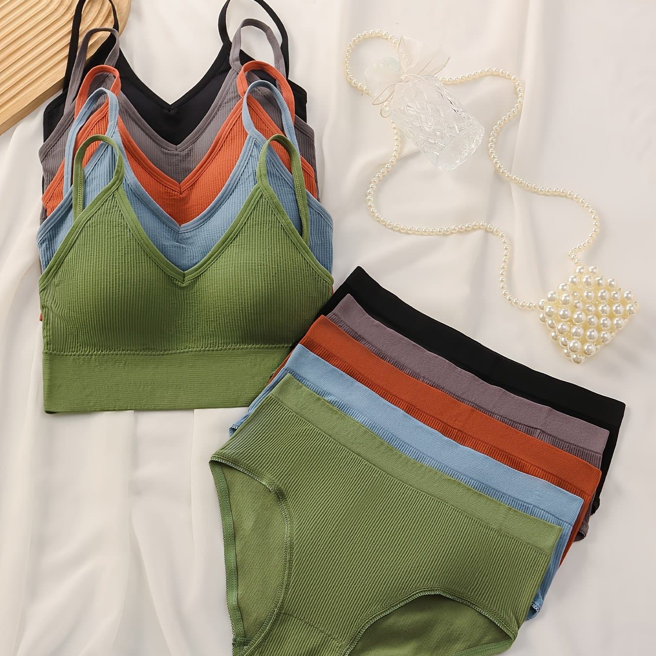 TEMU A Five- Set In Autumn And Winter Tones