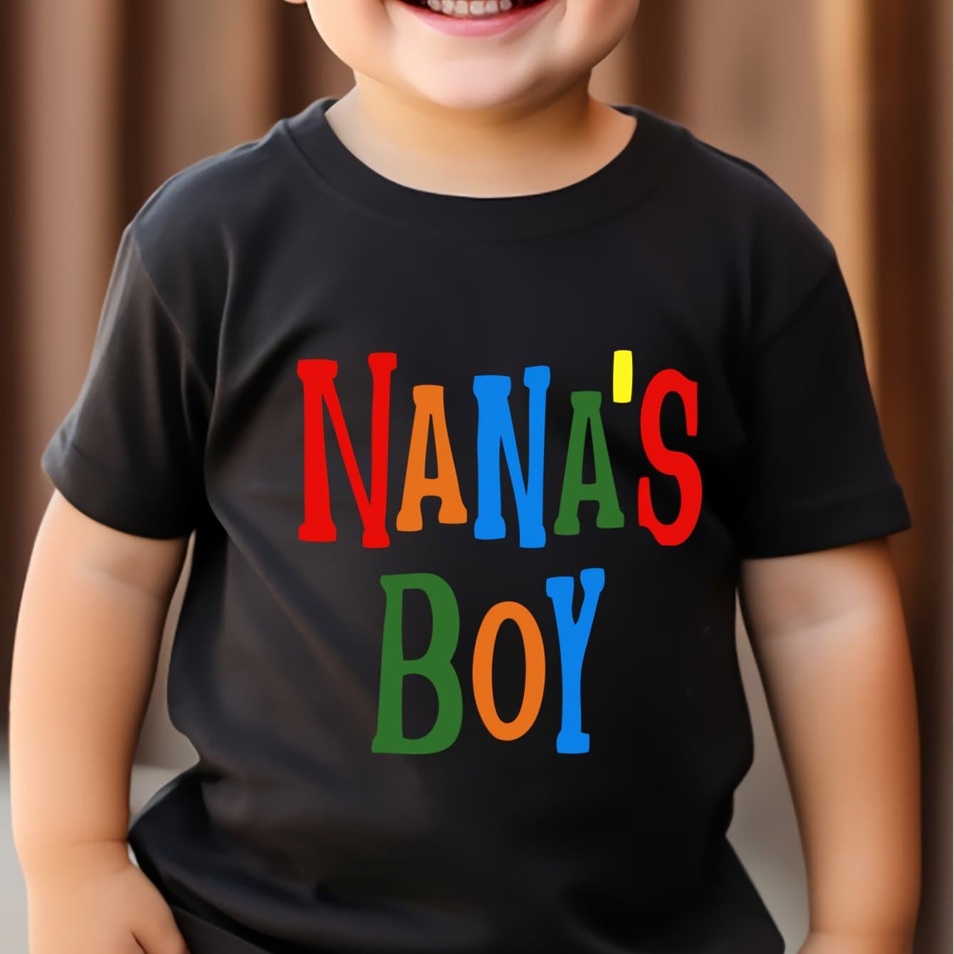 TEMU Boys Cotton T-shirt "'"print For Comfortable And Casual Round Neck Short Sleeves