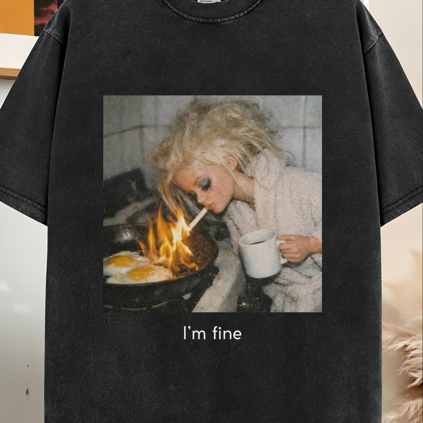 TEMU A Short-sleeved T-shirt For Featuring A With A , Showcasing Humorous Graphics And . Perfect For Casual , Travel, Holiday Presents, And Party ., For Teenager, For Teenager
