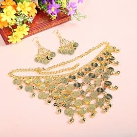Dance Accessories Jewelry Women's Training Metal Coin / Belly Dance / Performance