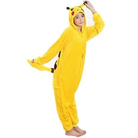 Halloween Props Holiday Jewelry Kigurumi Pajamas Animal Monster Cartoon Warm Funny Costume Comfy Adults' Unisex Men and Women Christmas Halloween Carnival Part