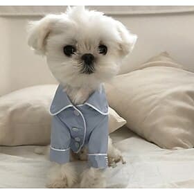 Dog Pajamas Puppy Clothes Casual Daily Winter Dog Clothing