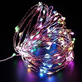 Waterproof 10M 100 LED USB 5V Fairy String Lights Firefly Lights  Decor  Lights Multi Color