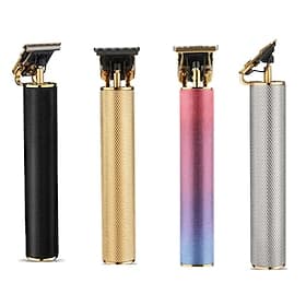 Professional Hair Clippers Men's Hair Clippers Men's Electric Hair Trimmer Men's Hair Trimmer with 4 Distance Combs Limited Distance USB Rechargeable Valentine