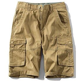 Men's Tactical Shorts Cargo Shorts Camo Shorts Camo / Camouflage Ripstop Breathable Sports  Outdoor Military Yellow Army Green