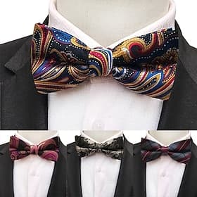 Men's Bow Tie Party Work Jacquard Formal Party Evening Wear