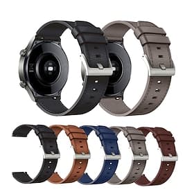 Watch Band for Huawei Huawei Watch GT 2 Pro PU Leather Replacement  Strap Classic Buckle Leather Loop Business Band Wristband