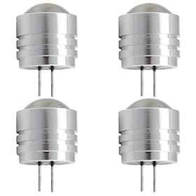 Ampoules led g4 culot bi-broches g4 1w 10w ampoule halogène équivalente ampoules led pour plafond paysager sous le comptoir éclairage de rondelle dc12v 1 puces