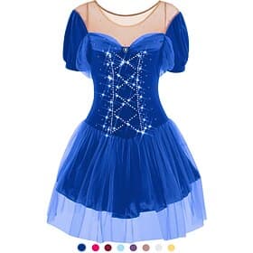 Figure Skating Dress Women's Girls' Ice Skating Dress Outfits milk white Dark red Yellow  Yellow Spandex High Elasticity Competition Skating Wear Ice Skating F