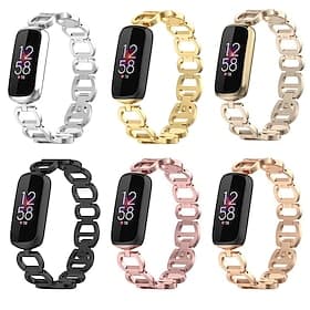 Watch Band for Fitbit Luxe Stainless Steel Replacement  Strap Luxury Bracelet Jewelry Bracelet Wristband