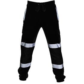 Homme Pantalon Cargo Pantalon cargo Pantalon tactique Pantalon Pantalon de travail Taille elastique Réfléchissant Etanche Décontractées vert fluorescent Noir