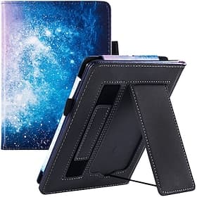 Kindle Paperwhite Signature Edition Case (6.8 inch11th Generation 2021 Released Only) with Stand/Hand Strap and Auto Sleep/Wake PU Leather