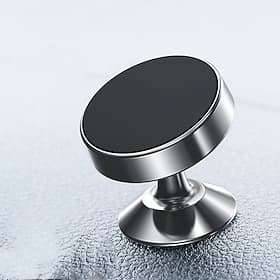 2pcs Magnetic Car Phone Holder Magnet Mount Mobile Cell Phone Stand GPS Support Strong Adsorbtion Stable Metal Material