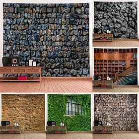 Rock Wall Tapestry Art Decor Blanket Curtain Hanging Home Bedroom Living Room Decoration Polyester