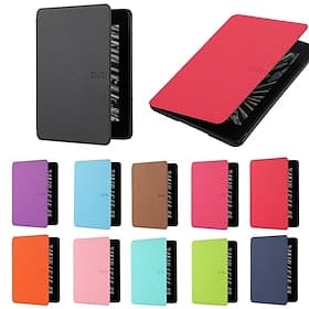 Tablet Case Cover For Amazon Kindle Paperwhite 6.8'' 11th Paperwhite 6'' 10th Portable Flip Full Body Protective Solid Colored TPU PU Leather