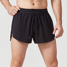 Men's Running Shorts Athletic Shorts Gym Shorts Marathon One-third Shorts Drawstring Bottoms Athletic Summer Quick Dry Soft Moisture Wicking Breathable Active
