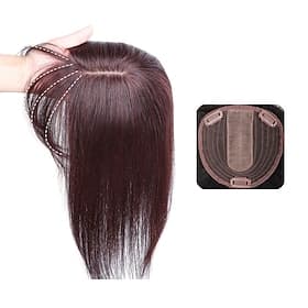 Dames Echt haar Toupetten Recht 100% handgebonden Modieus ontwerp / Zacht / Feest Feest / Uitgaan / Alledaagse kleding
