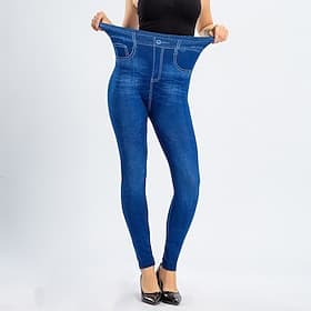 Women's Normal Bell Bottom Tights Leggings Cozy Leggings Fashion Ankle-Length High Waist Solid Color Butt Lift Comfort Tummy Control Stretchy Casual Weekend Bl