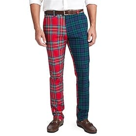 Homme Pantalon Chino Pantalon chino Pantalons de Jogging Pantalon habillé à carreaux Ecossais à Carreaux Confort Doux Bureau Entreprise Vêtement de rue Décontr