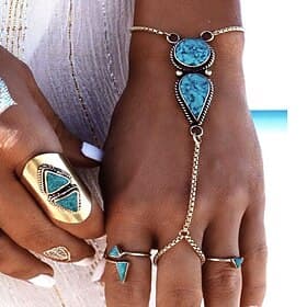 Per donna Bracciali Vintage Esterno Geometria Bracciale
