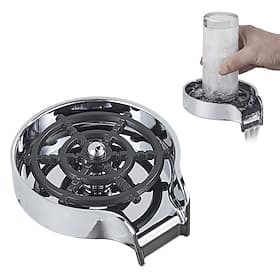 Linders de vidrio para fregaderos de cocina, rociador de fregadero, barra de grifo de fregadero de cocina, dispositivo de enjuague de vidrio para accesorios de