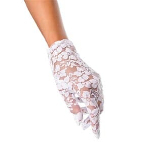 Lace Wrist Length Glove Elegant / Lace With Pure Color Wedding / Party Glove