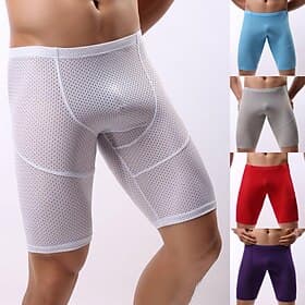 Men's Running Shorts Base Layer Mesh Base Layer Athletic Athleisure Summer Quick Dry Soft Compression Moisture Wicking Breathable Gym Workout Jogging Exercise
