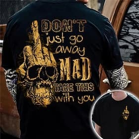 Men's Graphic Skull Hand T Shirt Tee Distressed T Shirt Short Sleeve T shirt 3D Print Crew Neck Shirt Vintage Fashion Designer Casual Daily Outdoor 1 2 3 Sprin