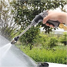 Garden Hose Nozzle, High Pressure Water Hose Nozzle Sprayer Head for Lawn  Garden,Washing Cars,Watering Garden,Cleaning,Showering DogsPets Car Accessories