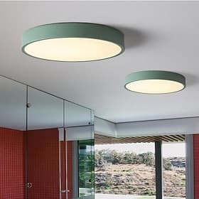 Lampada da soffitto LED Macaron dimmerabile 40cm/50cm/60cm Lampade da soffitto per soggiorno camera da letto ufficio 110-240V