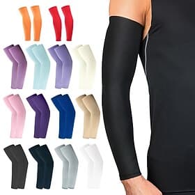 BOODUN Cycling Sleeves Sunscreen Dust Proof Sweat wicking Comfortable Bike / Cycling Dark Grey Violet Navy for Men's Women's Adults' Outdoor Exercise Cycling /
