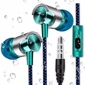 BX02 Auricular con cable In Ear Bluetooth 5.0 cancelación de ruido diseño ergonómico estéreo para Apple Samsung Huawei Xiaomi MI fitness carrera teléfono móvil