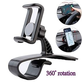 Car Phone Holder Mount Cell Phone Holder Car Solid  Durable Car Phone Holder Mount for Dashboard Windshield Long Arm Strong Suction Cell Phone Car Mount Thick thumbnail 2